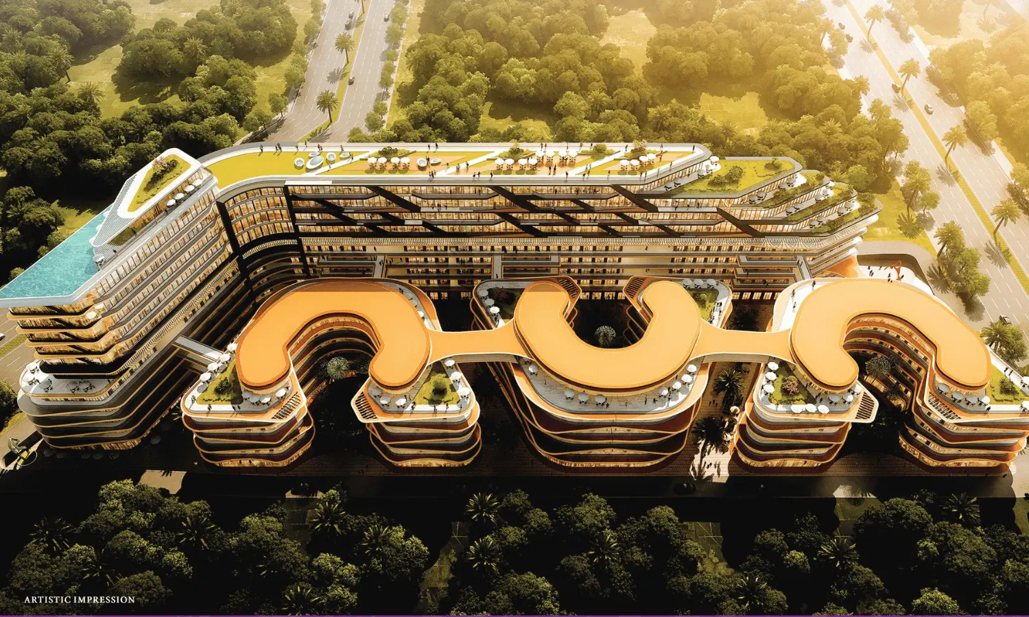Migsun Lucknow Central: Migsun Lucknow Central Premium Commercial Hub – Mozart Realty